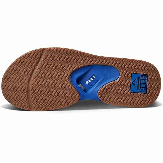Best Pirce 🤩 Unbranded Men's REEF Los Angeles Dodgers Fanning Bottle Opener 🩴 Sandals ✨ - Image 4