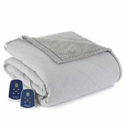 Best reviews of 🤩 Unbranded Micro Flannel® To Sherpa Heated Blanket Cat Collage 👏