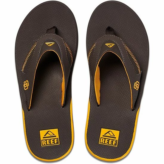 Brand new ✨ Unbranded Men's REEF San Diego Padres Fanning Bottle Opener 🩴 Sandals 🧨 - Image 3