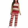 Coupon 👏 Unbranded 👩 Women's FOCO Scarlet San Francisco 49ers Team Ugly Pajamas Set 🧨