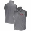 Best Pirce 🤩 Unbranded Men's NFL X Darius Rucker Collection By Fanatics Gray San Francisco 49ers Polar Fleece Full-Zip Vest 👏