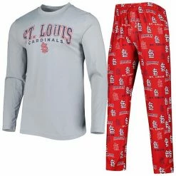 Best reviews of 💯 Unbranded Men's Concepts Sport Red/Gray St. Louis Cardinals Breakthrough Long Sleeve Top & Pants Set 🔔
