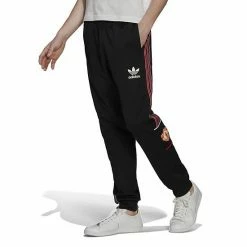 New 🔥 Unbranded Men's Black Manchester United Retro Track Pants 👍