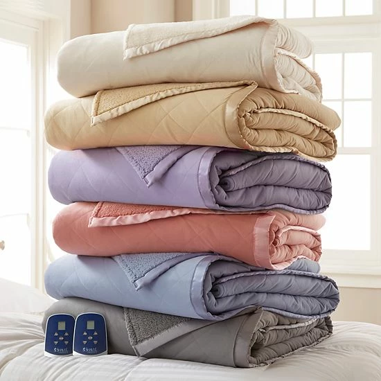 Best reviews of 🤩 Unbranded Micro Flannel® To Sherpa Heated Blanket Cat Collage 👏 - Image 2