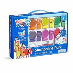 Budget ⌛ Unbranded Numberblocks Stampoline Park Stamp Activity Set ❤️
