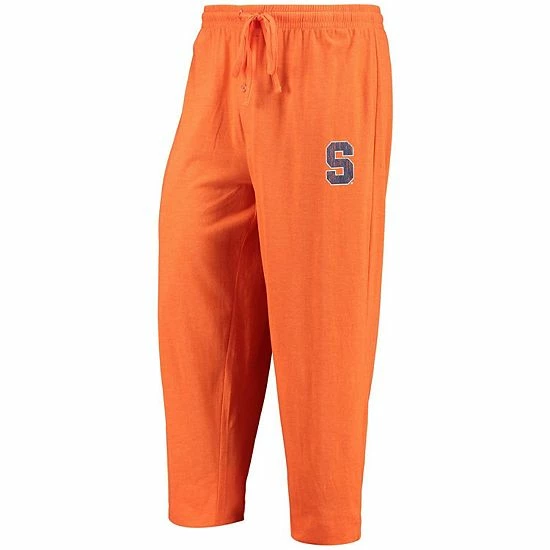 Cheap 😀 Unbranded Men's Concepts Sport Orange/Heathered Charcoal Syracuse Orange Meter Long Sleeve T-Shirt & Pants Sleep Set 🥰 - Image 4
