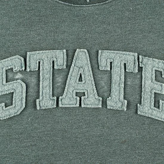 Cheapest ๐ Unbranded ๐ฉ Women's Pressbox Green Michigan State Spartans Marniville Vintage Wash Pullover Sweatshirt ๐ฏ - Image 5