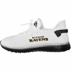 Wholesale 🛒 Unbranded Men's FOCO Baltimore Ravens Gradient Sole Knit 👟 Sneakers 😉