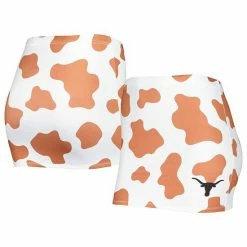 New ✨ Unbranded 👩 Women's ZooZatz Texas Orange Texas Longhorns Sublimated Mini 👗 Skirt ⭐