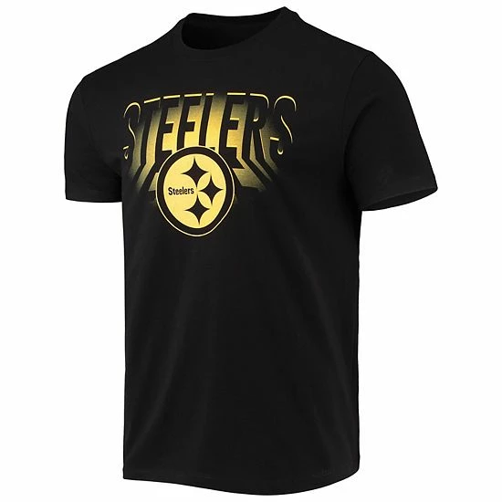 Wholesale ๐ Unbranded Men's Junk Food Black Pittsburgh Steelers Spotlight T-Shirt ๐งจ - Image 3