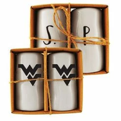 Cheapest ❤️ Unbranded West Virginia Mountaineers Artisan Salt & Pepper Shakers 🌟