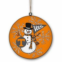 Buy ❤️ Unbranded Tennessee Volunteers Metal Snowman Ornament 👍