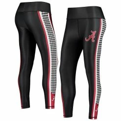 Flash Sale 🥰 Unbranded 👩 Women's Concepts Sport Black Alabama Crimson Tide Dormer Knit Leggings 🔔