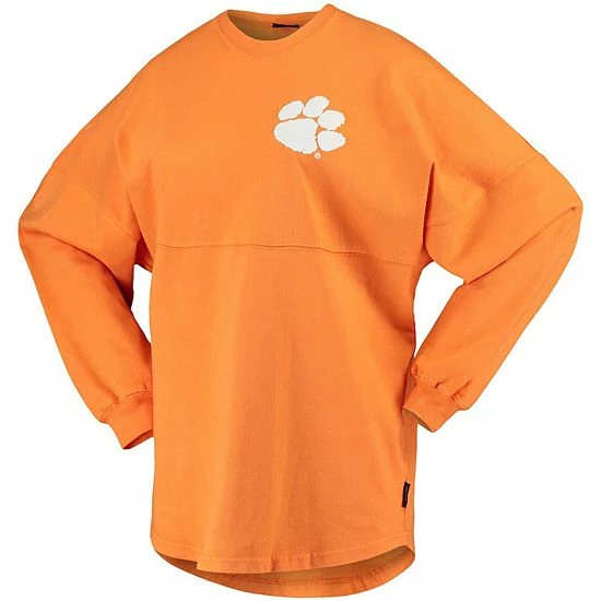 Hot Sale 💯 Unbranded 👩 Women's Orange Clemson Tigers Loud N Proud Spirit Jersey T-Shirt 👏 - Image 3