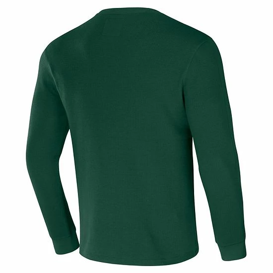 Flash Sale ❤️ Unbranded Men's NFL X Darius Rucker Collection By Fanatics Green Green Bay Packers Long Sleeve Thermal T-Shirt 🧨 - Image 4