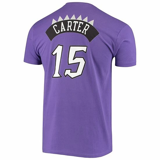 Best reviews of ๐ Unbranded Men's Mitchell & Ness Vince Carter Purple Toronto Raptors Hardwood Classics Stitch Name & Number T-Shirt ๐ฅฐ - Image 3