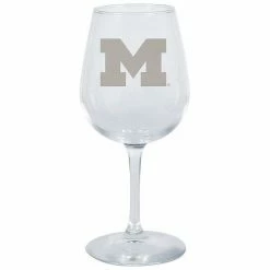 Best Pirce 🔔 Unbranded Michigan Wolverines 12.75oz. Stemmed Wine Glass 😀