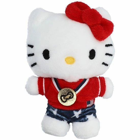 Wholesale 👍 Unbranded Team USA 4'' Hello Kitty Olympian Plush 🔥 - Image 2