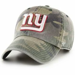Hot Sale ✨ Unbranded Men's '47 Camo New York Giants Woodland Clean Up Adjustable Hat 🔔