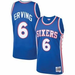 Best deal 🛒 Unbranded Men's Mitchell & Ness Julius Erving Royal Philadelphia 76ers 1976-77 Hardwood Classics Swingman Player Jersey ✔️