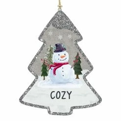Cheapest ⌛ Unbranded Cozy Snowman 🎄 Christmas Ornament 🔔