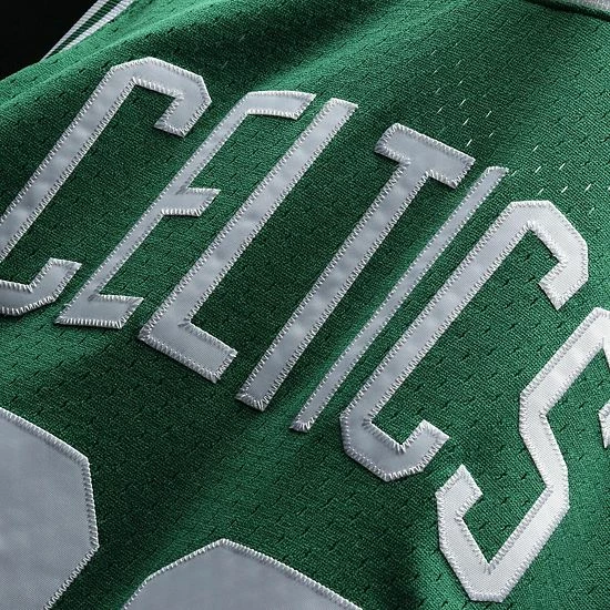 Discount ๐ Unbranded Men's Mitchell & Ness Larry Bird Kelly Green Boston Celtics 1985-86 Hardwood Classics Swingman Jersey ๐ - Image 5