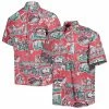 Wholesale 🛒 Unbranded Men's Reyn Spooner Red Georgia Bulldogs Scenic Button-Down 👚 Shirt 🥰