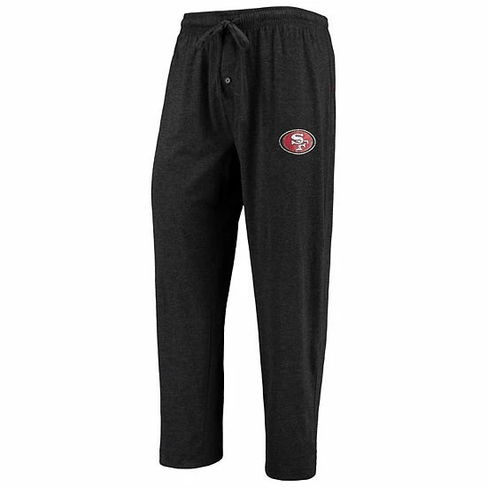 Wholesale ๐ Unbranded Men's Concepts Sport Black/Scarlet San Francisco 49ers Meter Long Sleeve T-Shirt & Pants Sleep Set ๐ฅ - Image 5