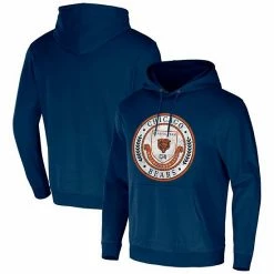 Buy 🔔 Unbranded Men's NFL X Darius Rucker Collection By Fanatics Navy Chicago Bears Washed Pullover Hoodie ❤️