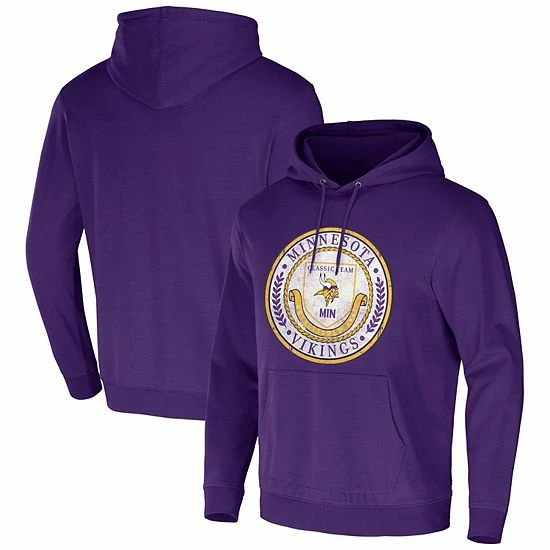 Best reviews of 🤩 Unbranded Men's NFL X Darius Rucker Collection By Fanatics Purple Minnesota Vikings Washed Pullover Hoodie 🛒 - Image 2