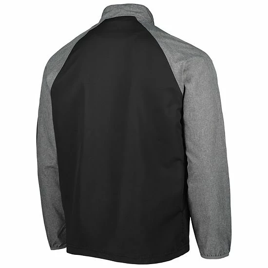 Wholesale ✔️ Unbranded Men's Dunbrooke Black Pittsburgh Steelers Hurricane Raglan Full-Zip Windbreaker Jacket 🥰 - Image 4