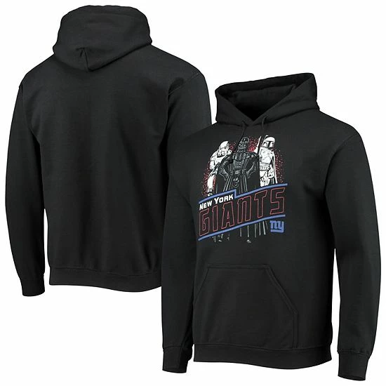 Buy ๐ฅฐ Unbranded Men's Junk Food Black New York Giants Star Wars Empire Pullover Hoodie ๐คฉ