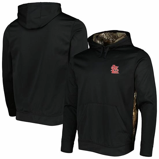 Wholesale 🛒 Unbranded Men's Dunbrooke Black/Camo St. Louis Cardinals Ranger Pullover Hoodie ✨