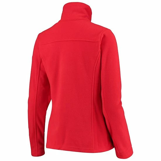 Outlet ๐ Unbranded ๐ฉ Women's Columbia Crimson Wisconsin Badgers Give & Go II Fleece Full-Zip Jacket ๐ - Image 4
