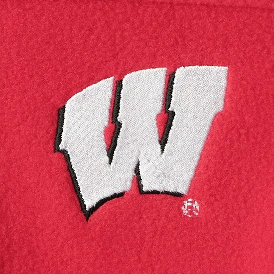 Outlet ๐ Unbranded ๐ฉ Women's Columbia Crimson Wisconsin Badgers Give & Go II Fleece Full-Zip Jacket ๐ - Image 5