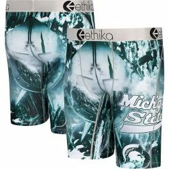 Top 10 🧨 Unbranded Men's Ethika Green Michigan State Spartans Spirit Boxer Briefs ✔️