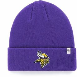 Best Sale ⭐ Unbranded Youth '47 Purple Minnesota Vikings Basic Cuffed Knit Hat ✨