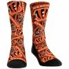 Coupon 😀 Unbranded 👩 Women's Rock Em 🧦 Socks Cincinnati Bengals Logo Sketch Crew 🧦 Socks ❤️