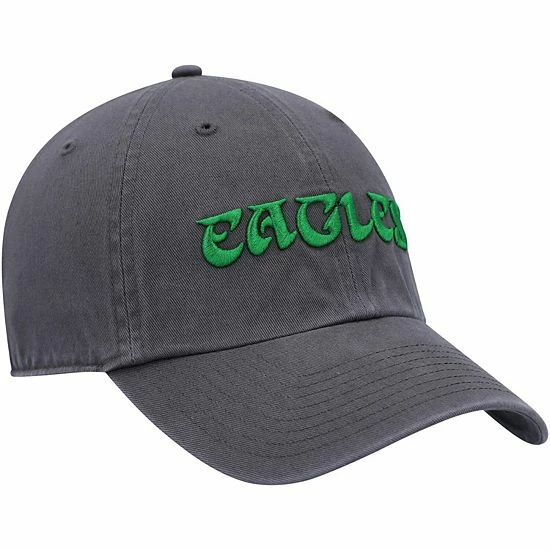 Promo ๐ฅฐ Unbranded Men's '47 Charcoal Philadelphia Eagles Clean Up Script Adjustable Hat ๐ - Image 4