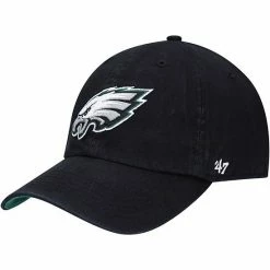 Flash Sale ✔️ Unbranded Men's '47 Black Philadelphia Eagles Franchise Logo Fitted Hat 🔥