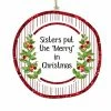 Coupon ✔️ Unbranded Sisters Merry ❄ Christmas Ornament 🔥