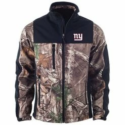 Best reviews of 🎁 Unbranded Men's Dunbrooke Realtree Camo/Black New York Giants Circle Hunter Softshell Full-Zip Jacket 😍