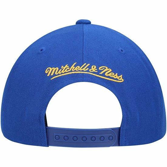 Promo โค๏ธ Unbranded Men's Mitchell & Ness Royal Golden State Warriors Team Ground Snapback Hat ๐ - Image 5