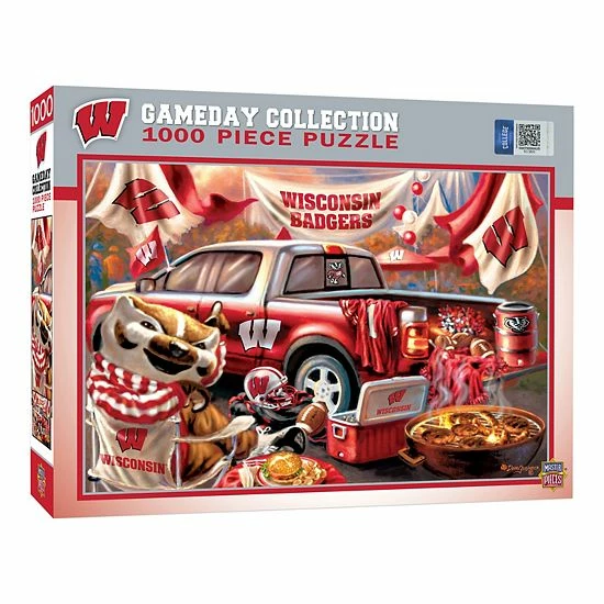 Top 10 ✔️ Unbranded Wisconsin Badgers Gameday 1000-Piece Puzzle ✔️ - Image 2