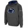 Coupon ⌛ Unbranded Youth Stadium Athletic Charcoal Penn State Nittany Lions Big Logo Pullover Hoodie 🤩