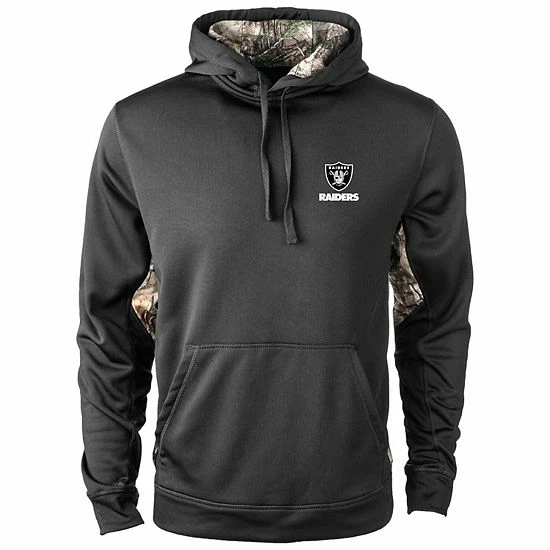 Coupon ๐ฏ Unbranded Men's Dunbrooke Black/Realtree Camo Las Vegas Raiders Logo Ranger Pullover Hoodie ๐
