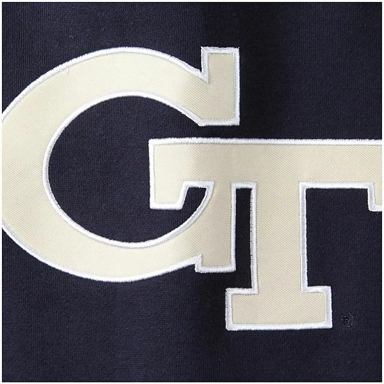 Discount ๐งจ Unbranded Youth Navy GA Tech Yellow Jackets Big Logo Pullover Hoodie ๐ - Image 3