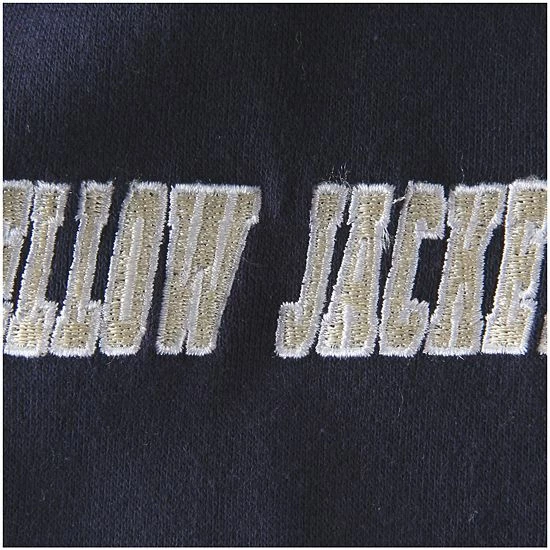 Discount ๐งจ Unbranded Youth Navy GA Tech Yellow Jackets Big Logo Pullover Hoodie ๐ - Image 4