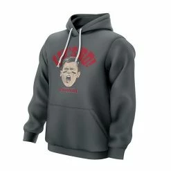 Best Sale ❤️ Unbranded Men's Tom Brady Gray Tampa Bay Buccaneers Let's Go Pullover Hoodie 🤩