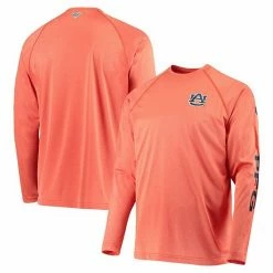 Best deal 😉 Unbranded Men's Columbia Orange Auburn Tigers PFG Terminal Tackle Omni-Shade Long Sleeve T-Shirt 🎁